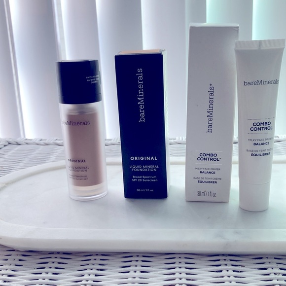 BareMinerals liquid mineral foundation and primer - Picture 5 of 7
